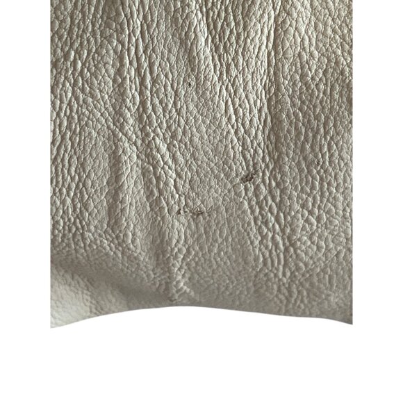 Harvé Benard Crossbody Shoulder Bag – White and Beige with Tan Strap - Picture 6 of 10